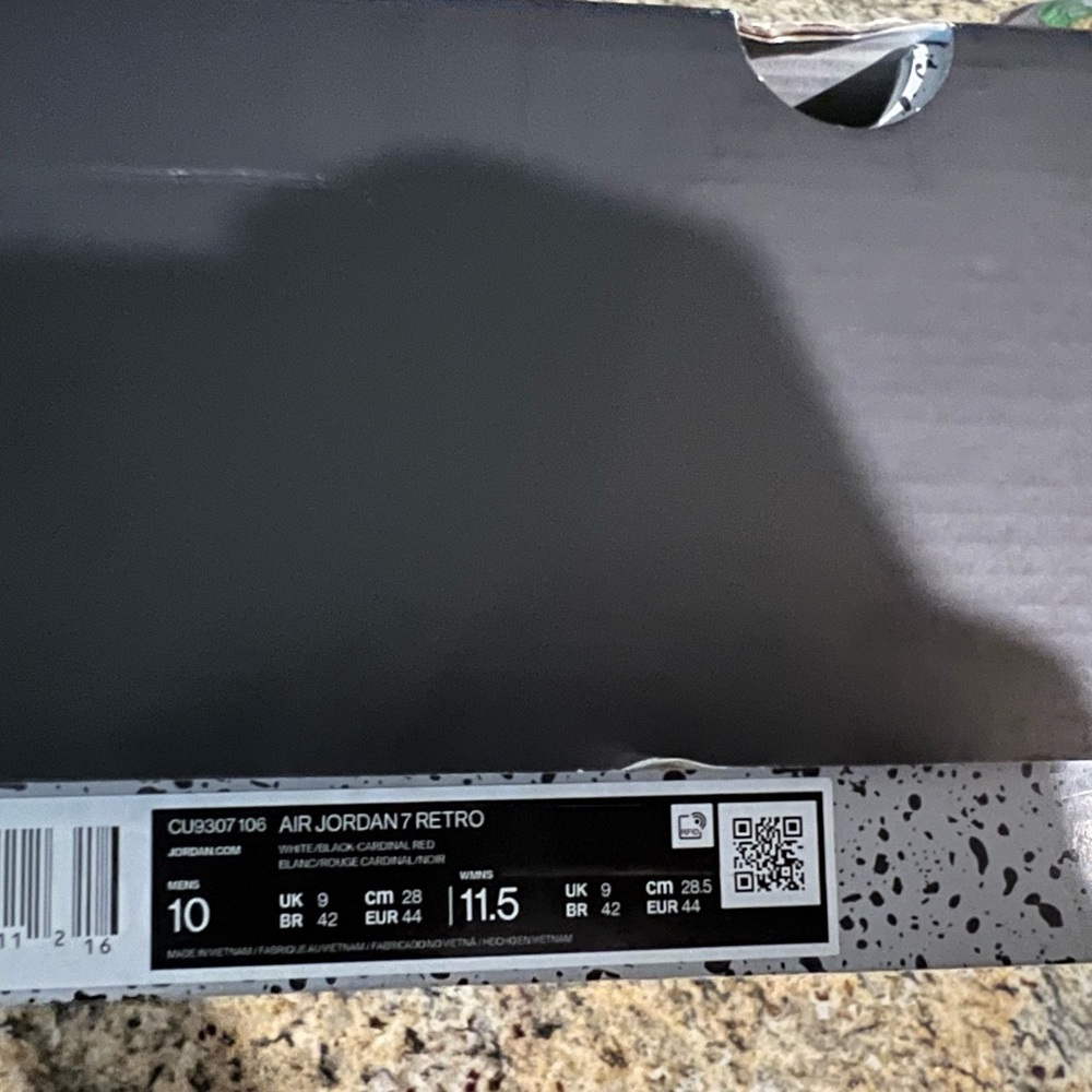 Air Jordan 7 Retro Sneakers “Cardinal”